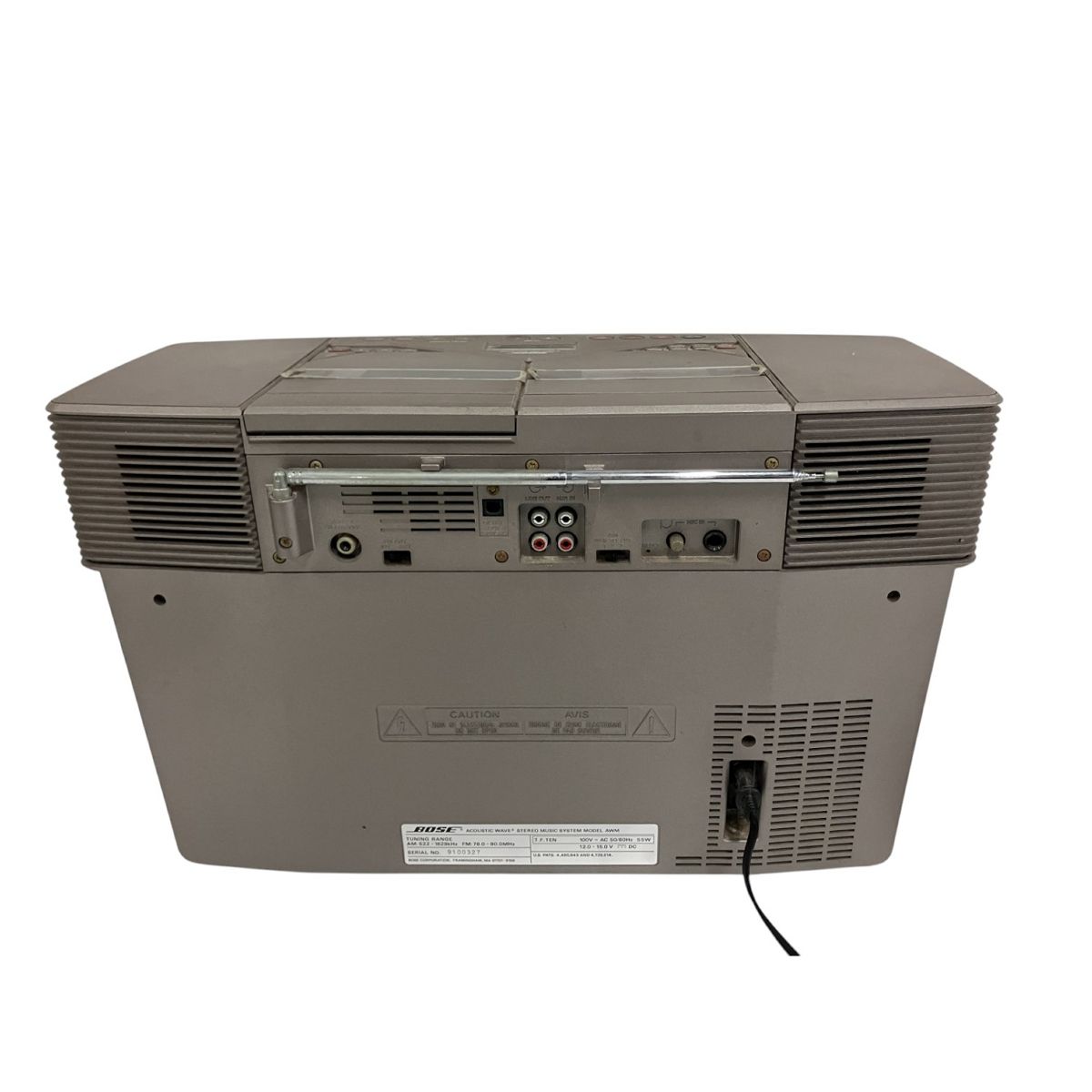 ジャンク品 　BOSE AWM CDラジカセ デッキ 動作確認済み！ BOSE ボーズ AWM CD ラジカセ - メルカリ