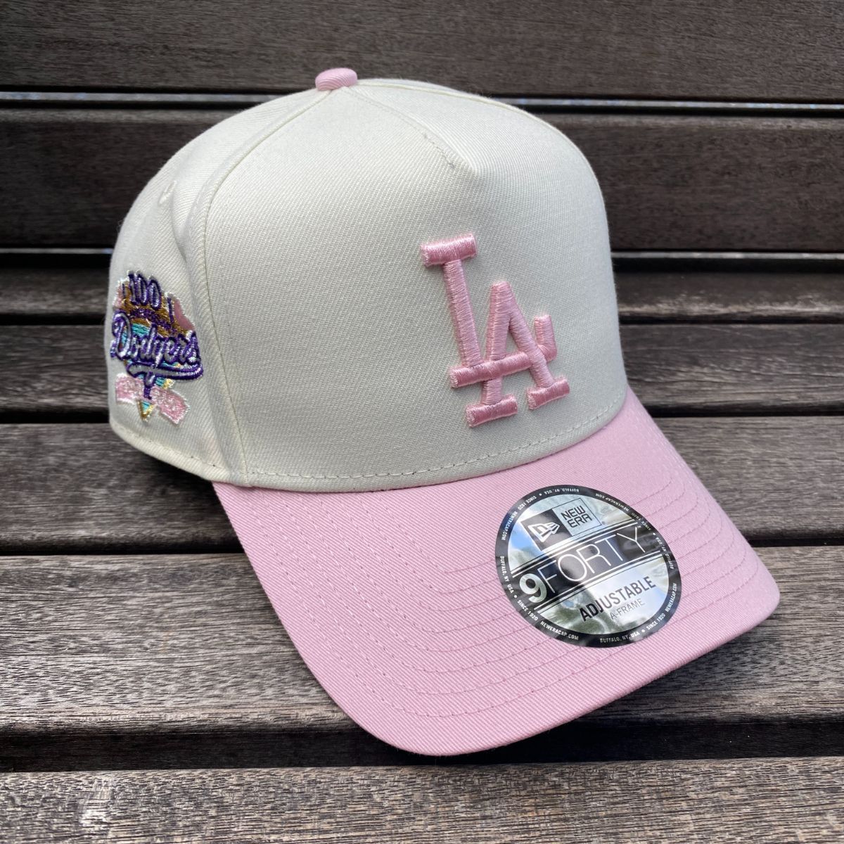 海外限定 Newera ニューエラ 9Forty Aフレーム LA Dodgers 
