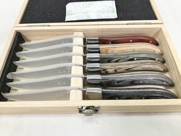 ル ライヨール ステーキナイフ6本 ラギオール　新品　Lou Laguiole ル ライヨール ステーキナイフ 6本セット | Costco Japan
