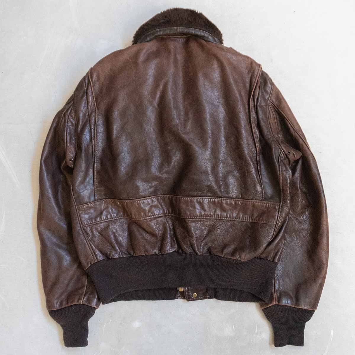 極美品/現行品✨Schott フライトジャケット　G-1 184SM 黒　38 Schott N.Y.C ショット SCHOTT 184SM A-2 レザーフライト