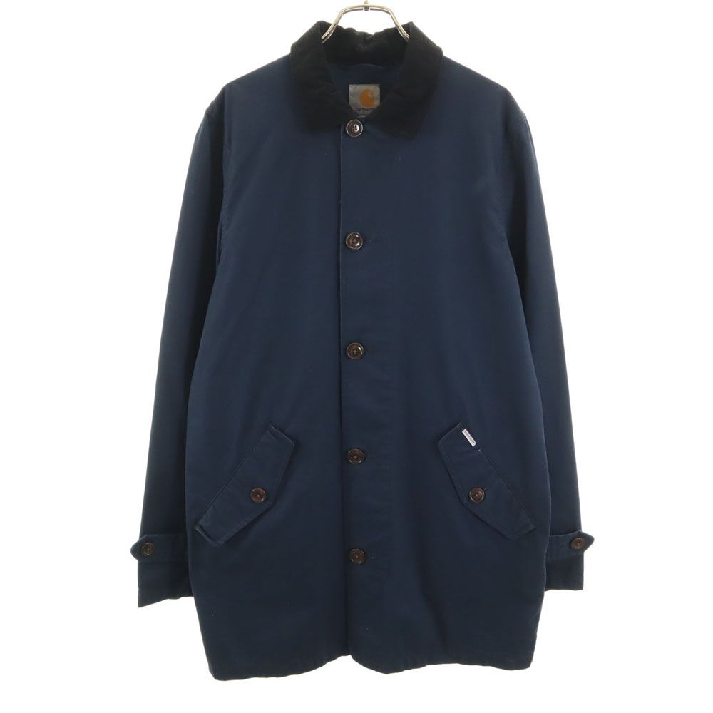 カーハート ステンカラーコート M ネイビー Carhartt メンズ