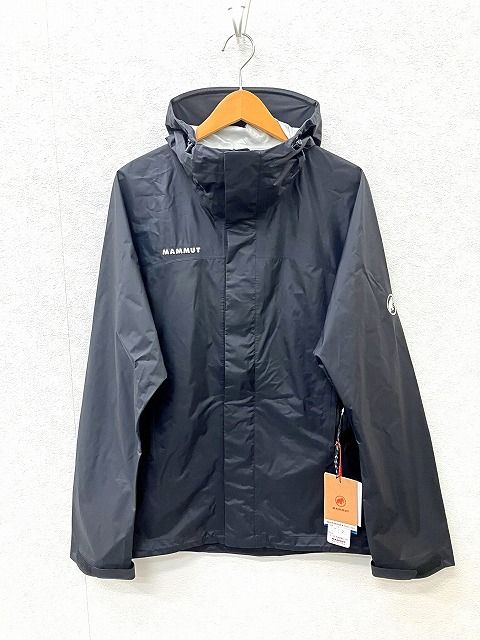 マムート MAMMUT Microlayer 2.0 HS Hooded Jacket ナイロンパーカ L 黒 1010-28651 アウトドア マウンテン ジャケット 管理2