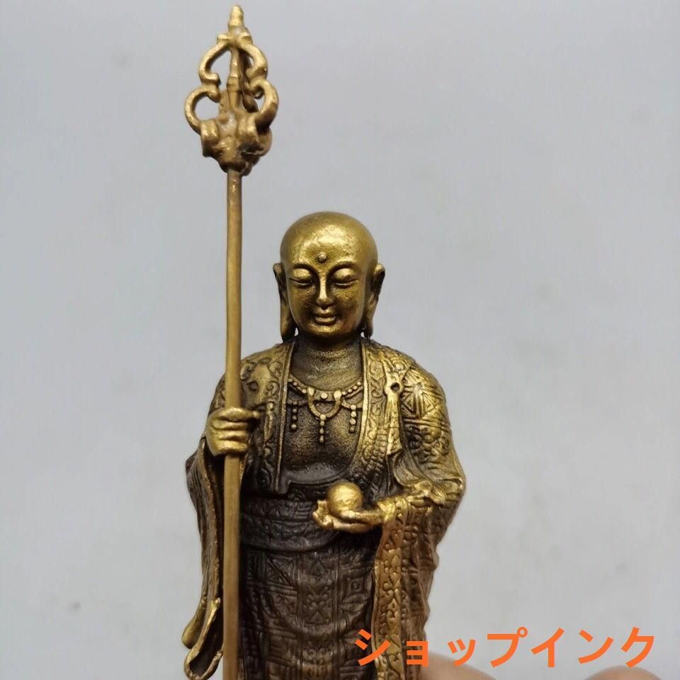 銅製 仏像 虚空蔵菩薩仏像 家内仏堂 奉納 装飾品 工芸品 置物 銅製