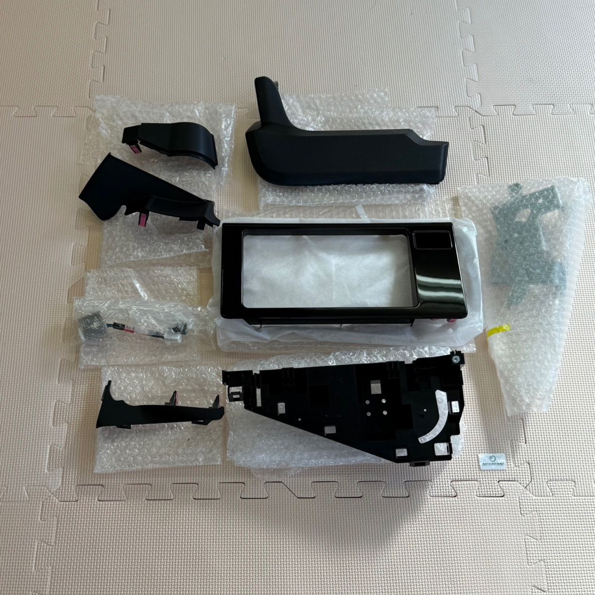 トヨタ純正部品 9インチフィッティングキット アクア 08606-52010