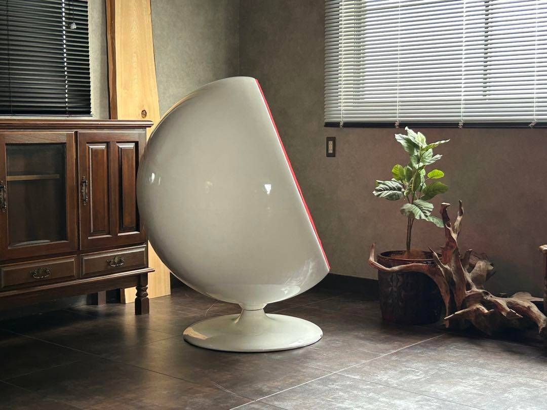 エーロ アールニオ　ボールチェア　フィンランド　リプロダクト　レトロ　ISG エーロ・アールニオ/ボールチェアBallChairリプロダクト