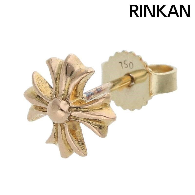 クロムハーツ 22K No2 CH PLS|22KCHプラススタッド ゴールドピアス メンズ