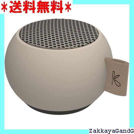 KREAFUNK aGO MINI Ivory Sand ク ファンク アイボリーサンド ワイヤレススピーカー Bluetooth5.0 IPX3レベル 防水設計 デンマーク発 北欧デザイン SDGs サステナブル ギフト 160