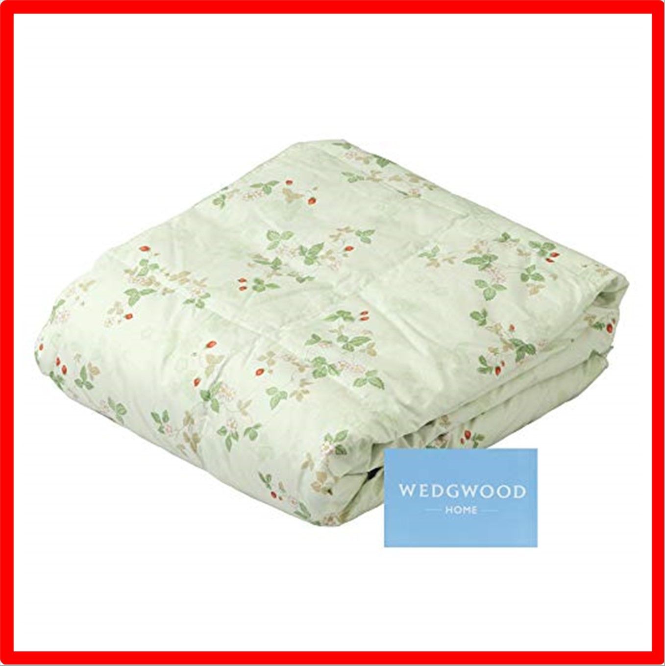 西川ウェッジウッド羽毛肌掛け布団グリーン 西川羽毛肌掛け布団