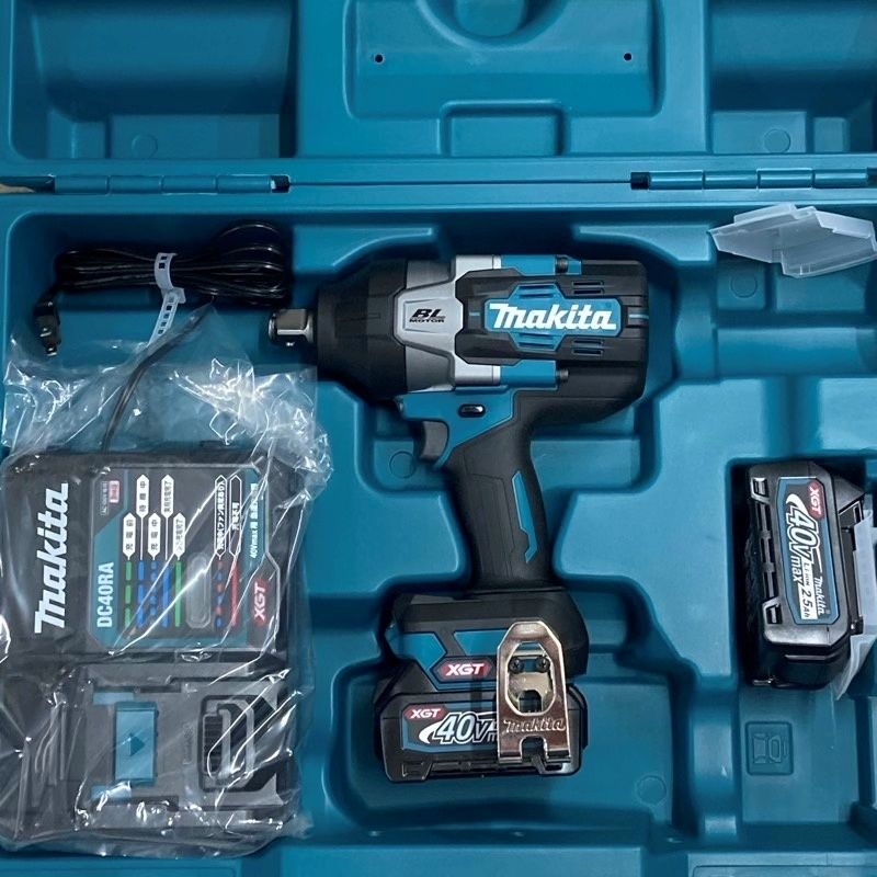 makita マキタ 充電式インパクトレンチ TW001GRDX 40V ブルー バッテリー BL4025×2個 充電器 DC40RA 12504K126