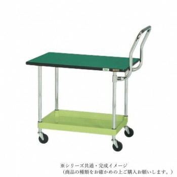 サカエ CSパールワゴン軽量 天板付 ハイタイプ取手 アイボリー CSP-9061LTEHT