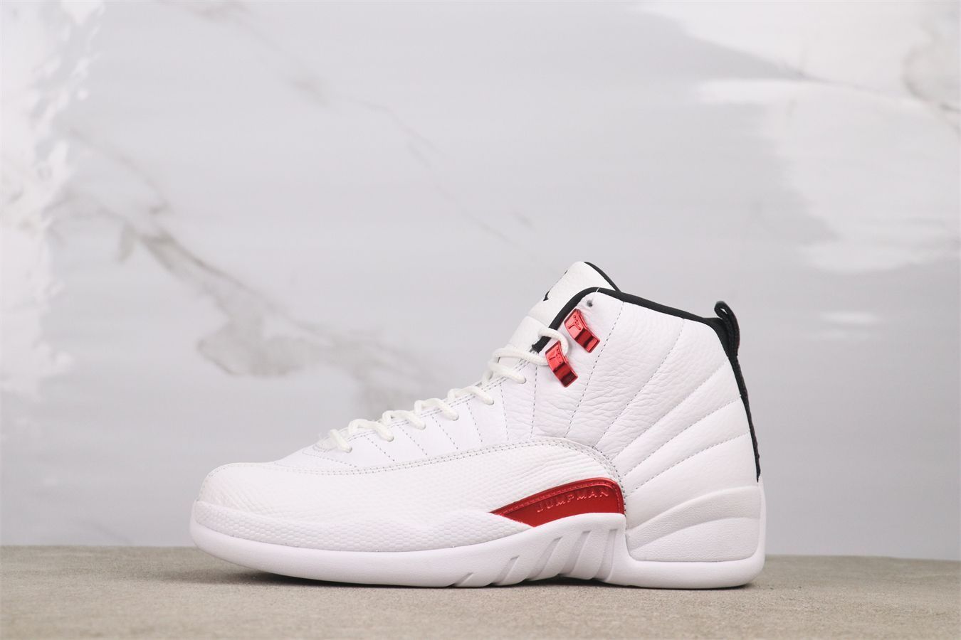 Jordan CT8013-106 9.5 US ホワイト/レッド Nike Air Jordan 12 Retro 