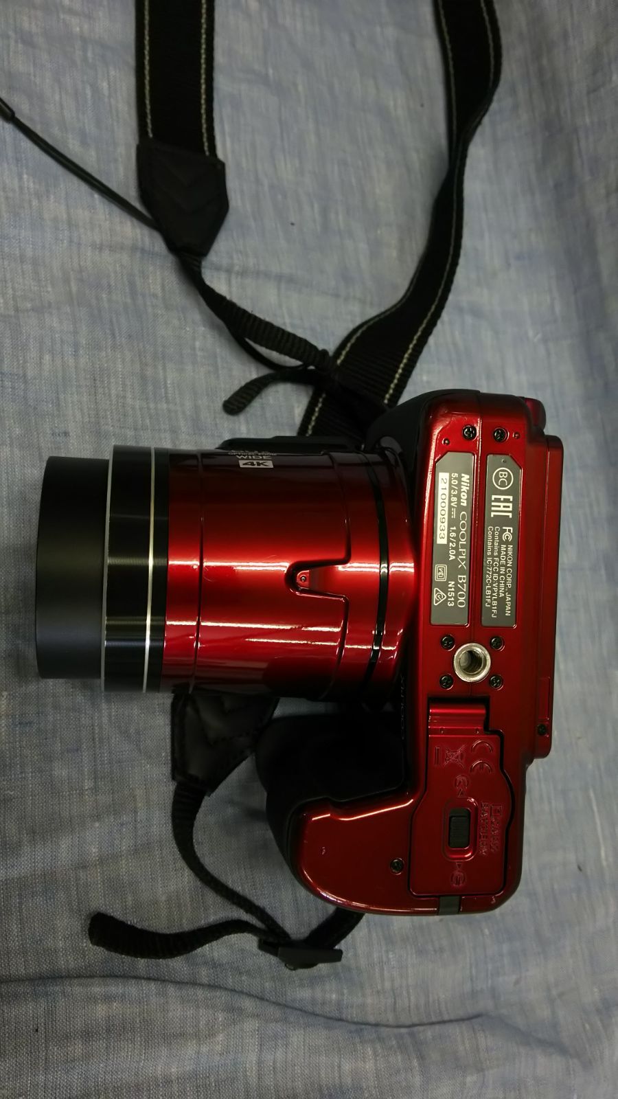 ニコン COOLPIX B700 レッド コンパクトデジタルカメラ F056
