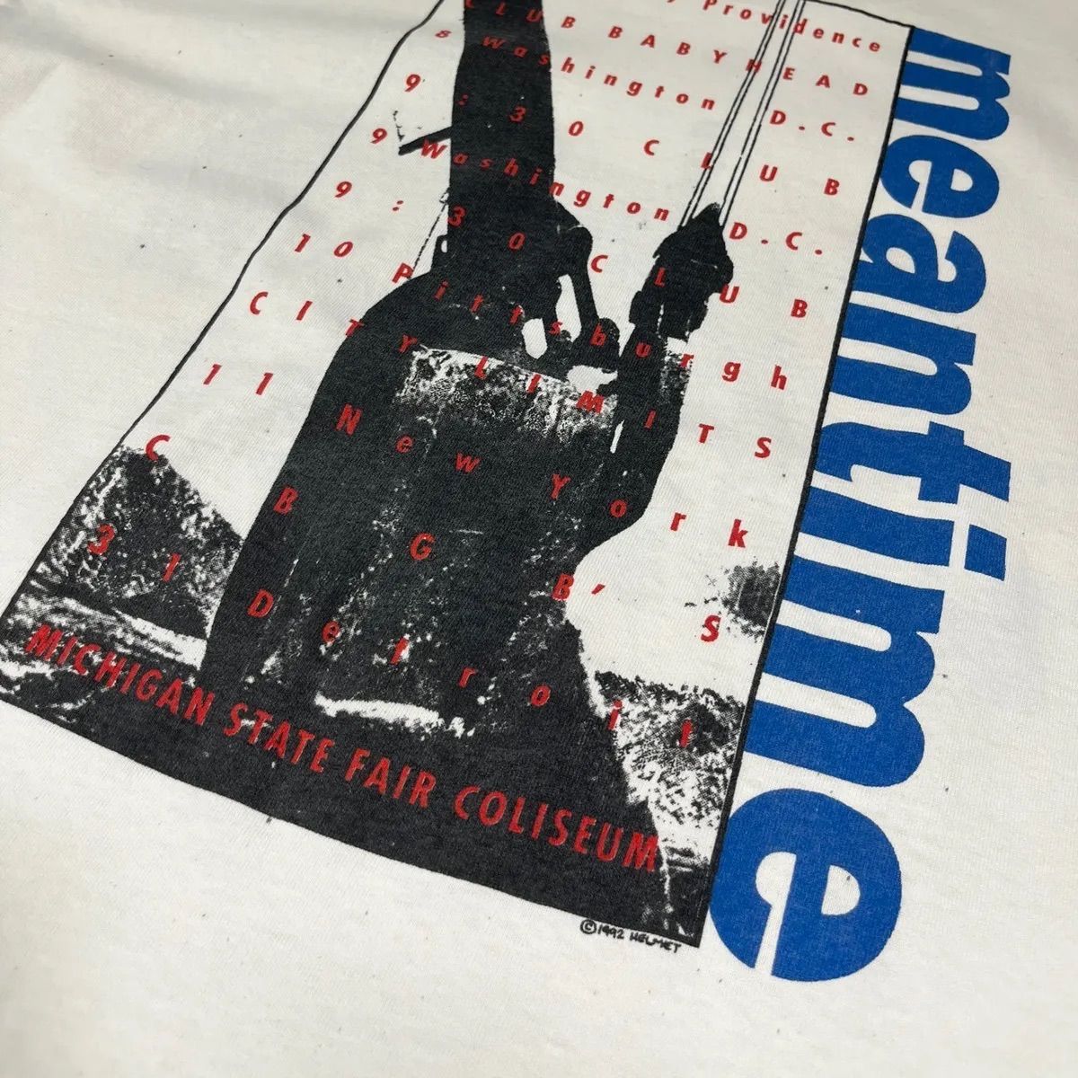 HELMET バンドtシャツ ヴィンテージ XL 1992 90s Helmet Tシャツ XL ©︎1992 - メルカリ