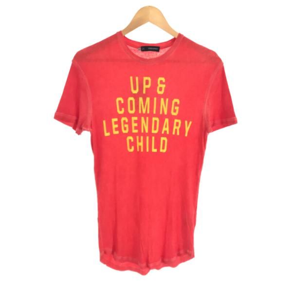 DSQUARED2ディースクエアード13SSダメージ加工プリントTシャツ