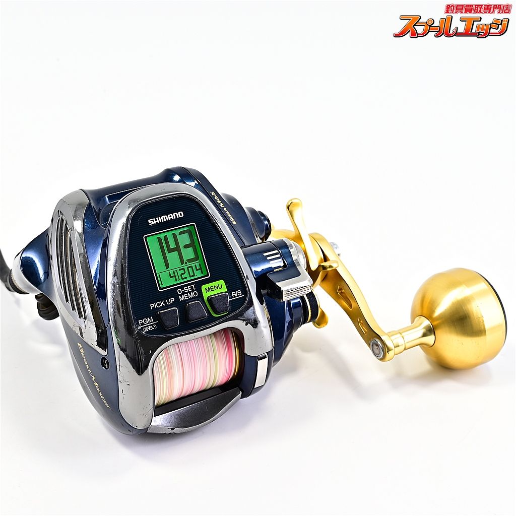  シマノ 18ビーストマスター 2000 使用距離97.4 km 使用219.5時間 SHIMANO m 42184 電動リール リール