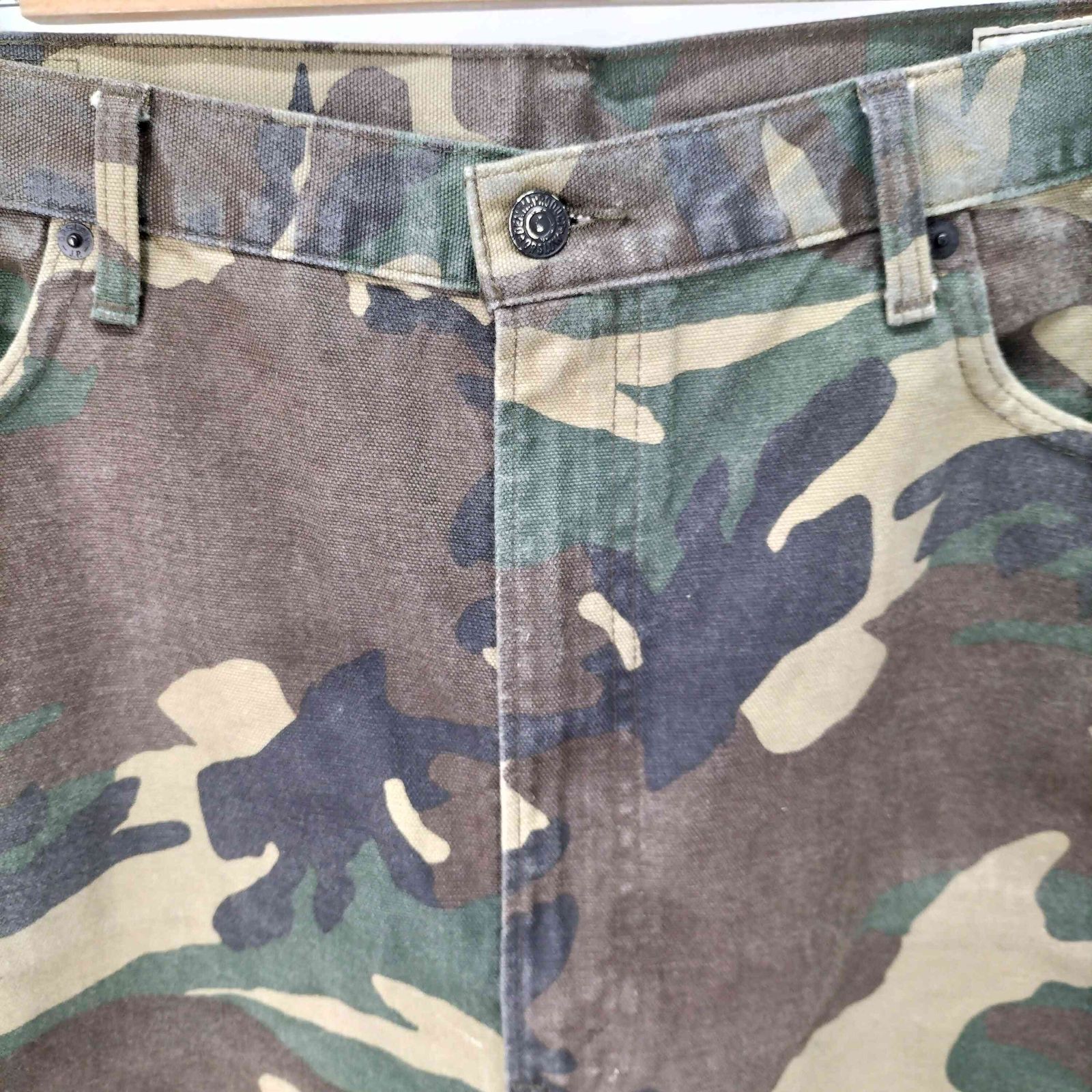 オアスロウ orSlow BEAMS別注 100 super dad woodland camo