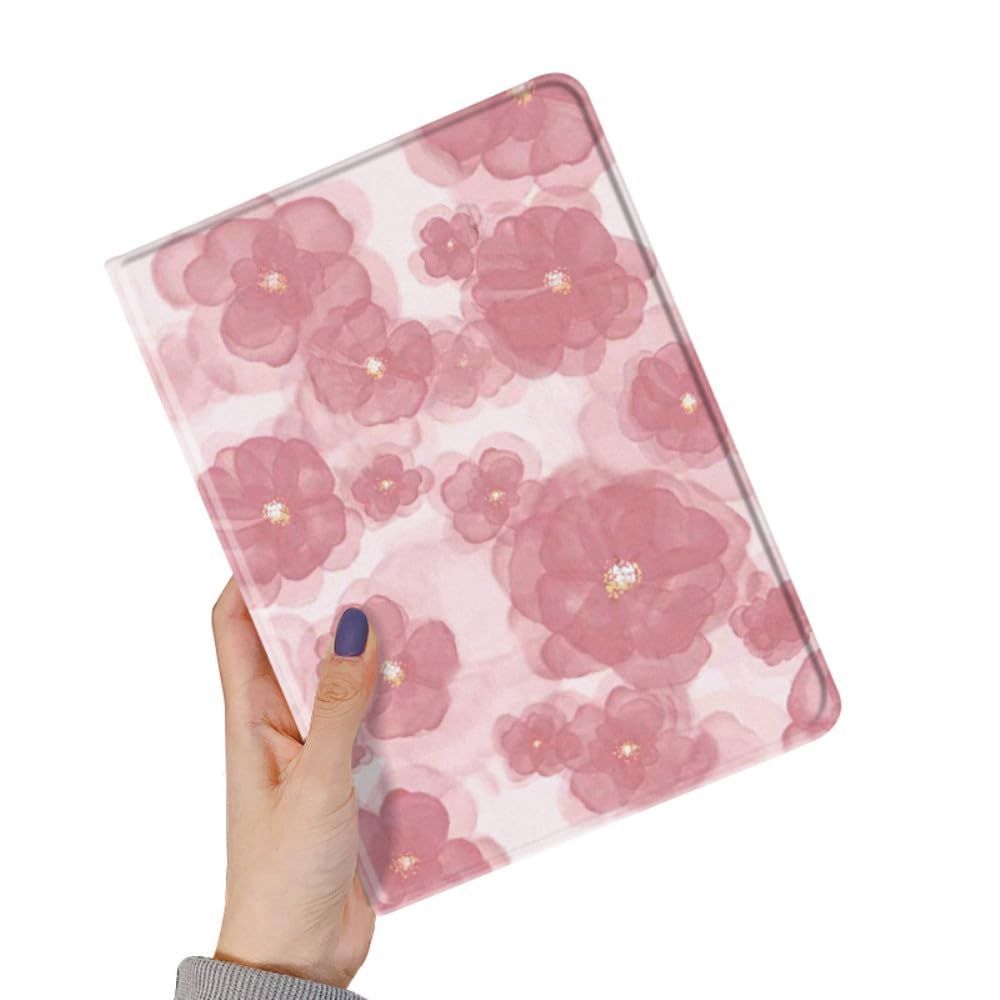 花柄 iPad 10 ケース 手帳型 可愛い ペン収納可能 iPad 第10世代