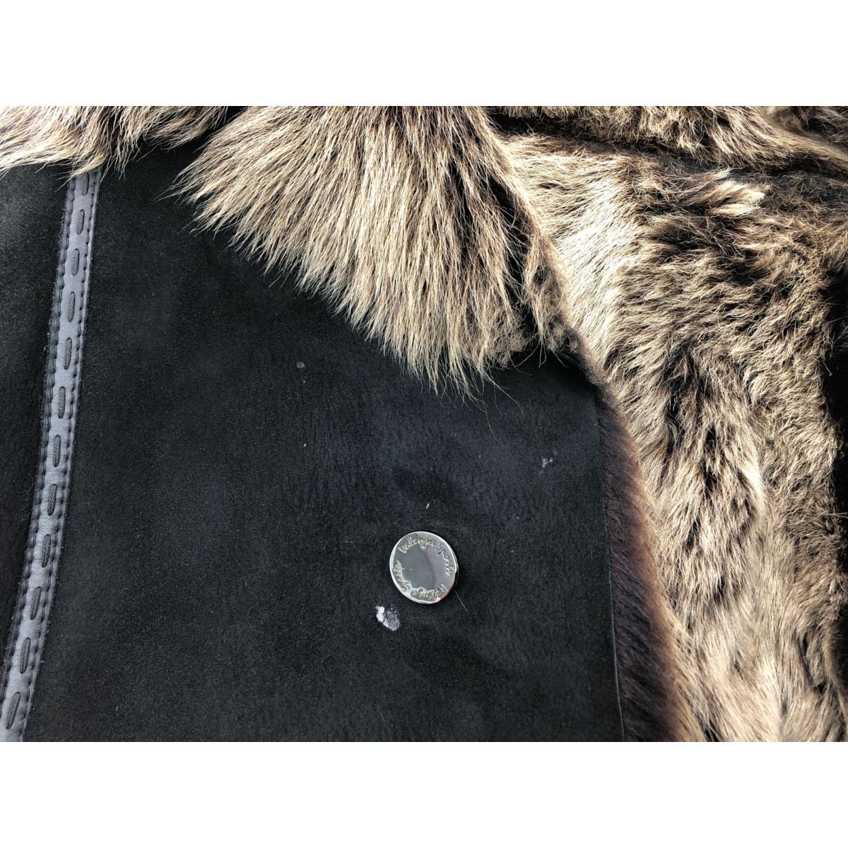 バレンザポースポーツ VALENZA PO SPORTS トップス カーディガン サイズ40 M ダークグレー レディース ロング丈/ラインストーン 美品 バレンザスポーツVALENZAショートパンツ 日本製 刺繍ロゴ ブラック 38