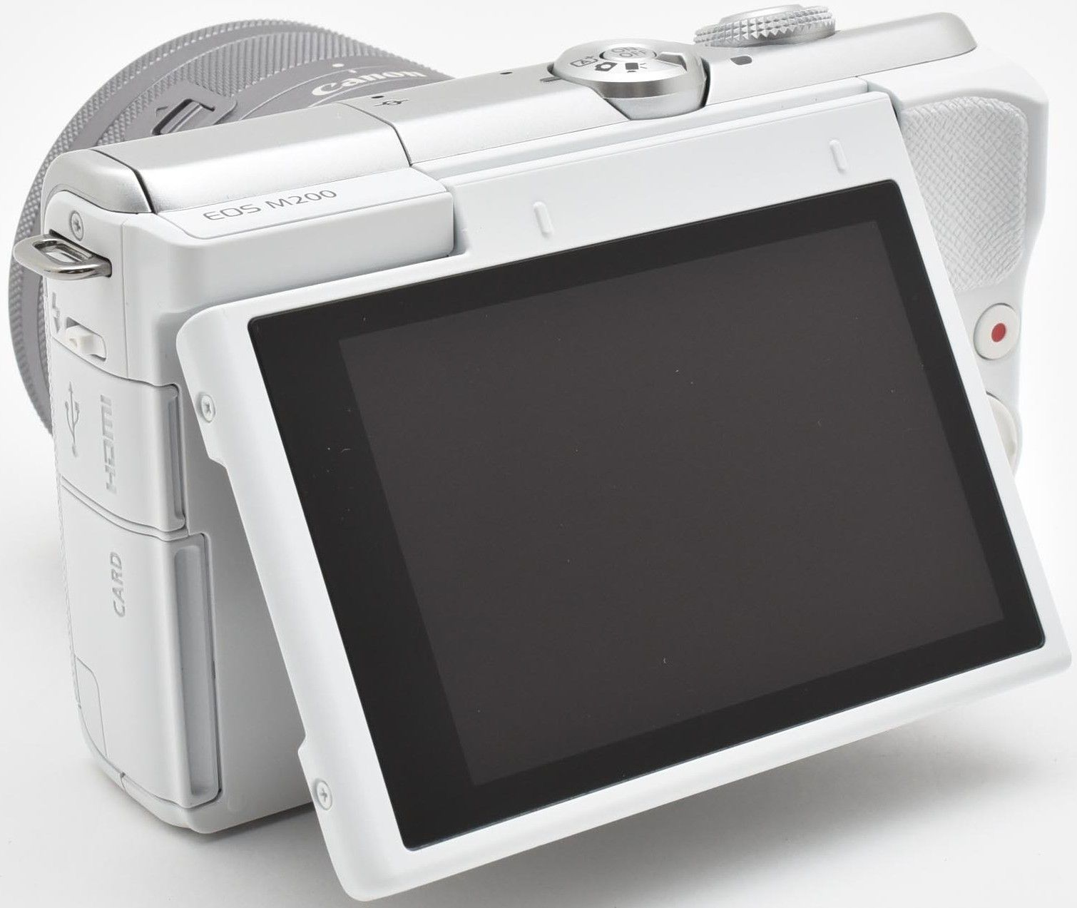 スマホ転送機能付♪キヤノン EOS M200ホワイト Amazon.co.jp: Canon EOS M200 Mirrorless Digital Camera