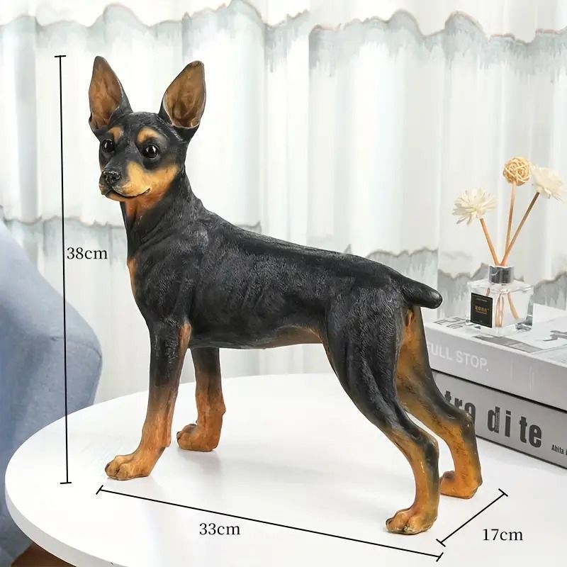大型　ドーベルマン オブジェ　 置物 犬 陶器　ビンテージ　成犬 大型 ドーベルマン オブジェ 置物 犬 陶器 ビンテージ 成犬