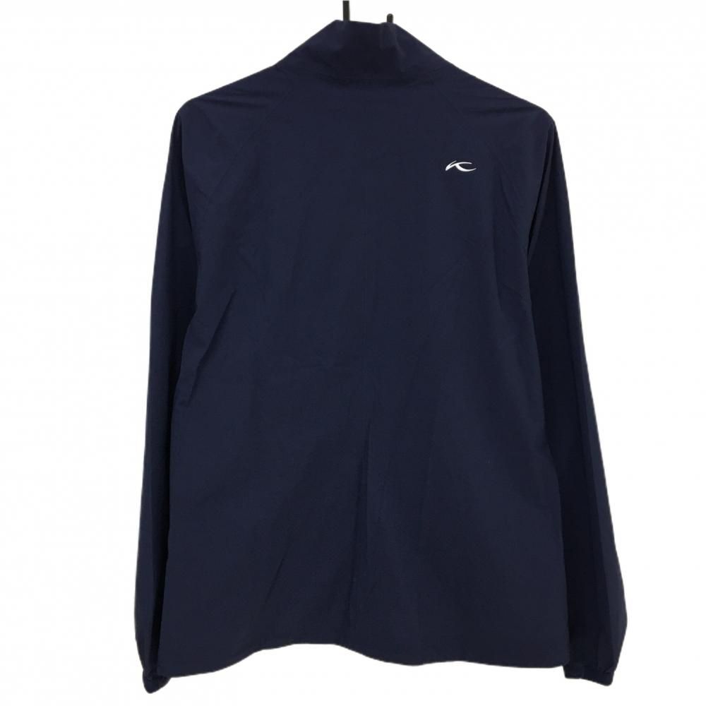 【超美品】チュース ジャケット ネイビー ナイロン100％ シリコンロゴ レディース 40/L ゴルフウェア KJUS 超美品】チュース ジャケット ネイビー ナイロン100％ シリコン
