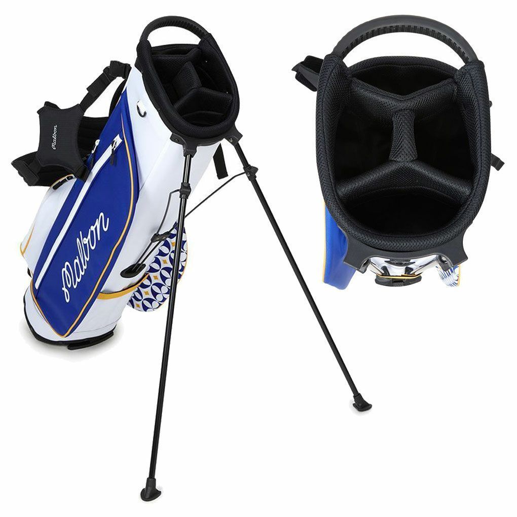 Cb【新品未使用品】マルボン Malbon Golf キャディバッグ M-9152