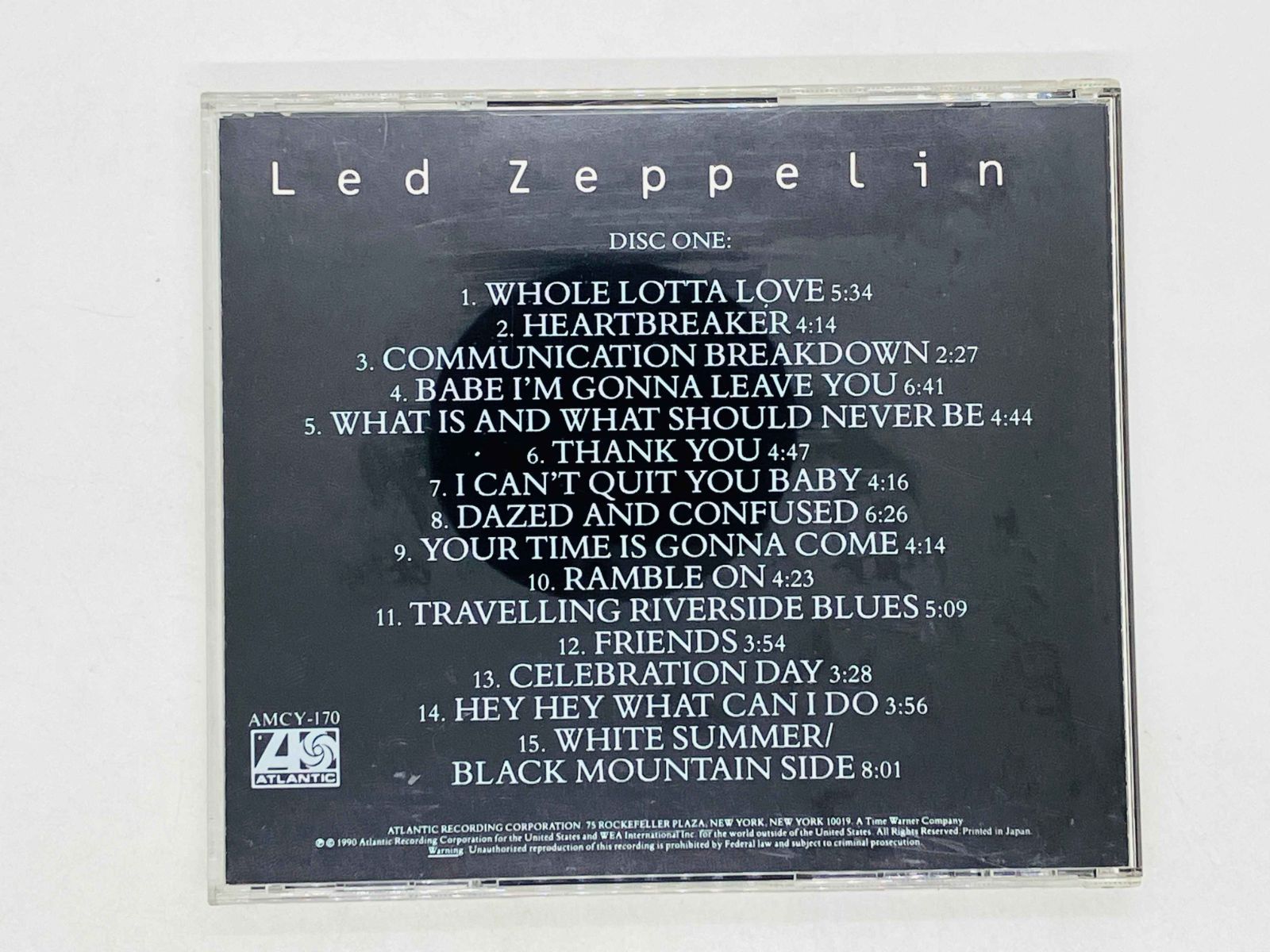 【激レア-美品】レッドツェッペリン スペシャルサンプラーCD LED ZEPPELIN レッドツェッペリン 日本盤CD 2枚組ベストアルバム