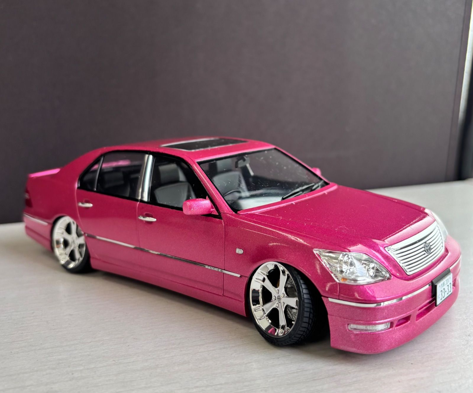 1/24 アオシマ製・UCF-31セルシオ★完成品★ 1/24 トヨタ UCF31 セルシオ '05｜株式会社 青島文化教材社