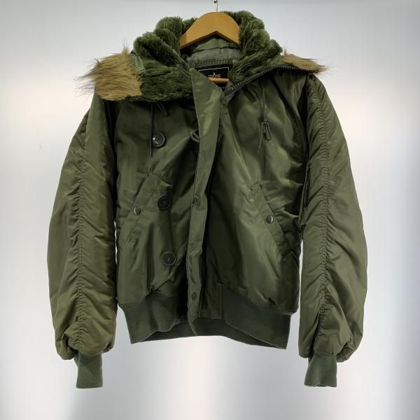 ALPHA N-2B フライトジャケット カーキ アルファ 19