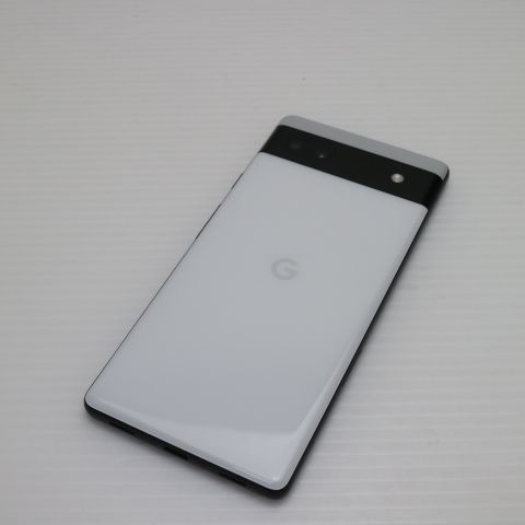 ANDROID - 新品 au Google Pixel 6a チョーク 新品同様 au Google Pixel 6a チョーク スマホ 白ロム 土日祝