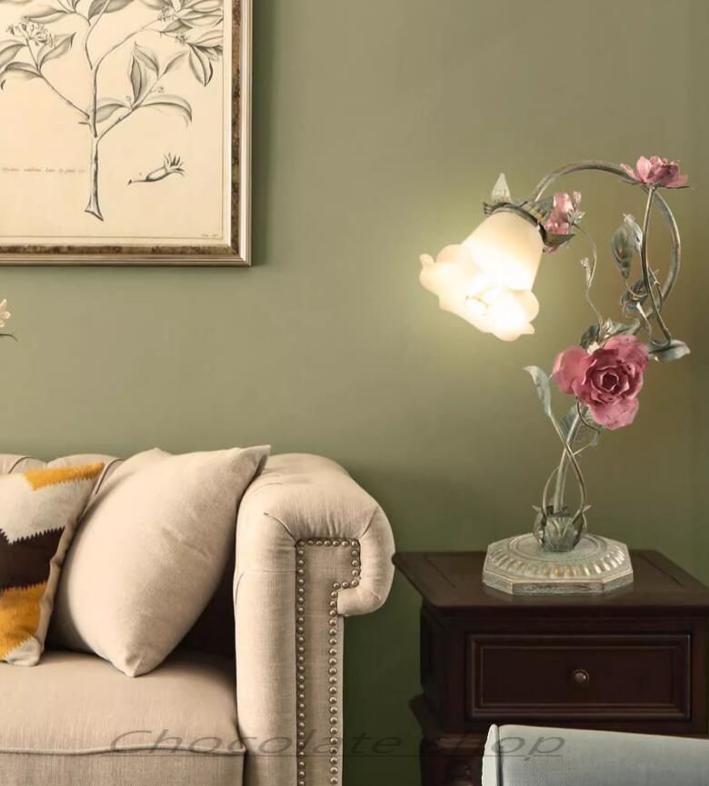 デスクライト姫系雑貨 花柄