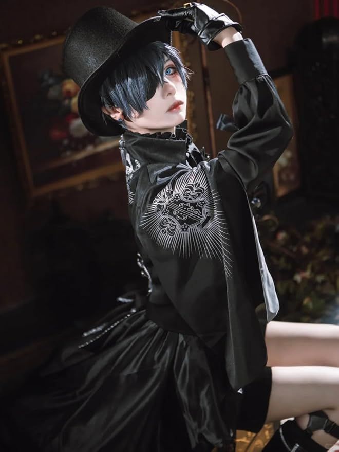 黒執事 シエルコスプレ 衣装 シエル 制服 15周年 執事服 アロイス 仮装 Black Butler cosplay ハロウィン イベント衣装 学園祭 演劇服装 祭り 変装