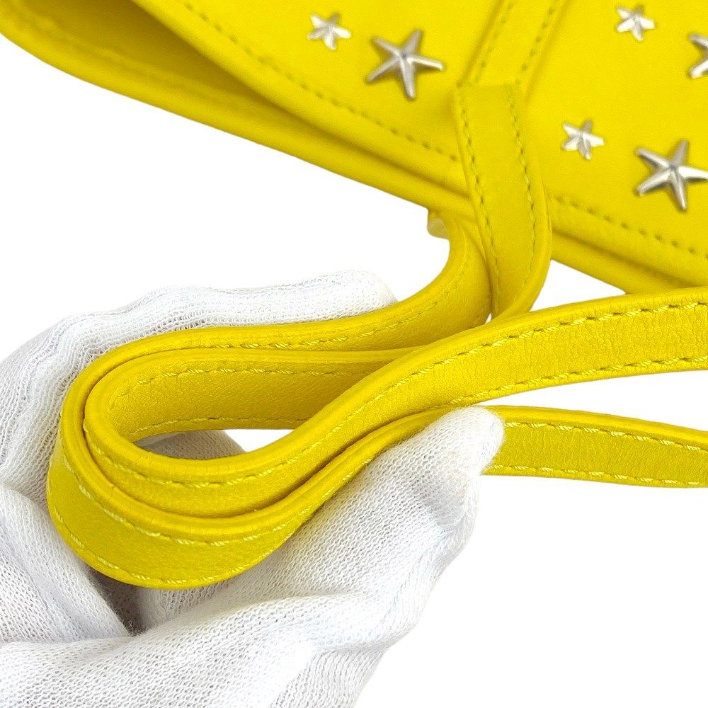 □美品□ ジミーチュウ ミニ ハンド トート バッグ 星 スター スタッズ  