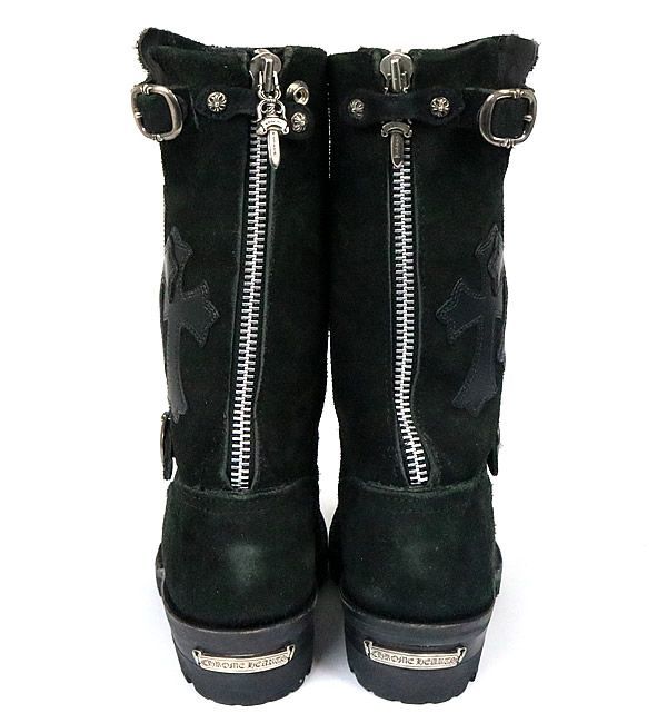 NEW ROCK おおっ スタッズ エンジニアブーツ 黒