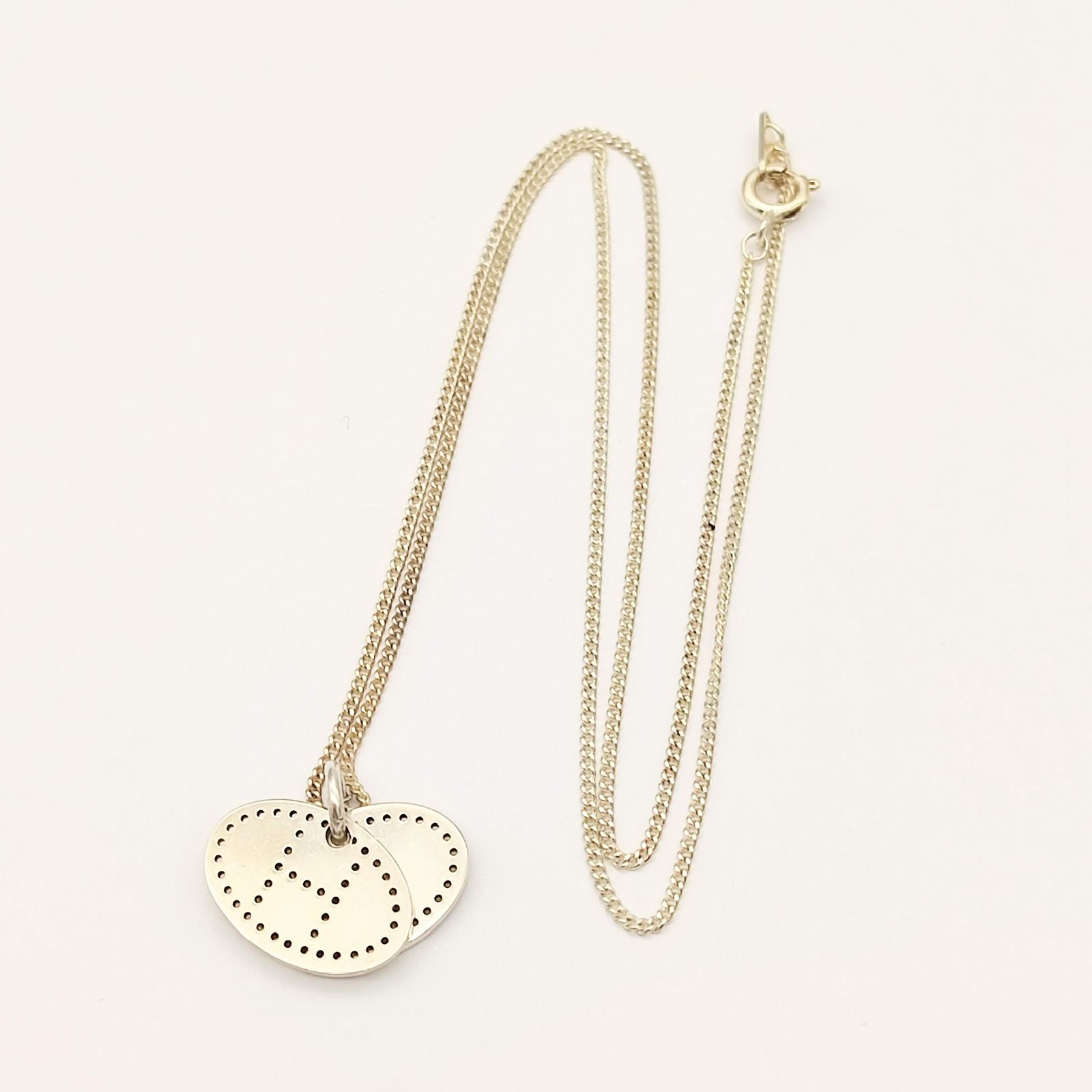 美品】HERMES エルメス エクリプス エブリンネックレス SILVER