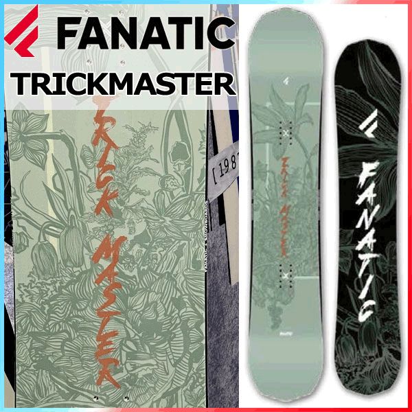 23-24 FANATIC / ファナティック TRICKMASTER トリックマスター メンズ スノーボード グラトリ 板 2024 型落ち