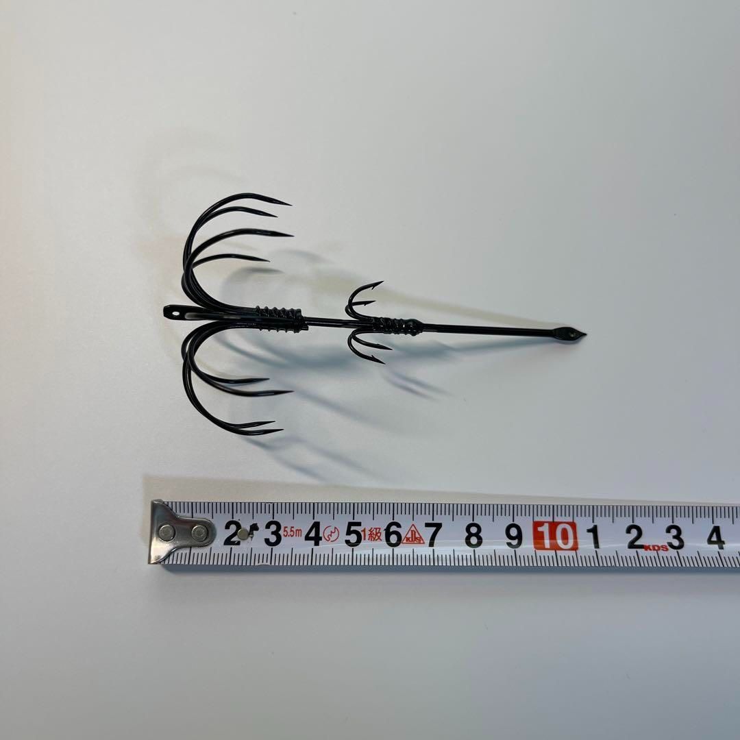 イカフック 3本 金串針 カンナ アオリイカ ウキ釣り ヤエン