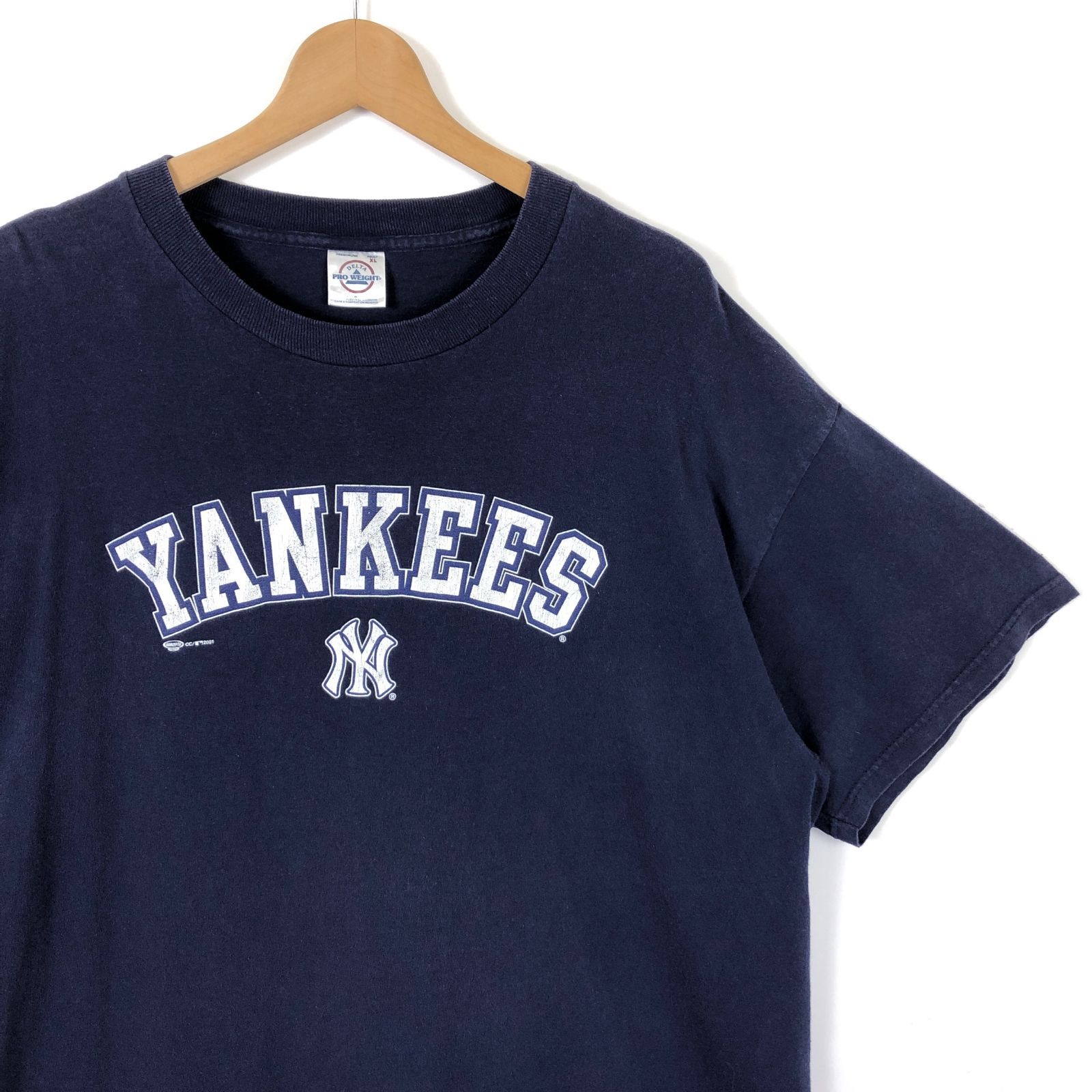 MLB Tシャツ ニューヨーク ヤンキース 紺 XL 00s 古着 n037847 - メルカリ