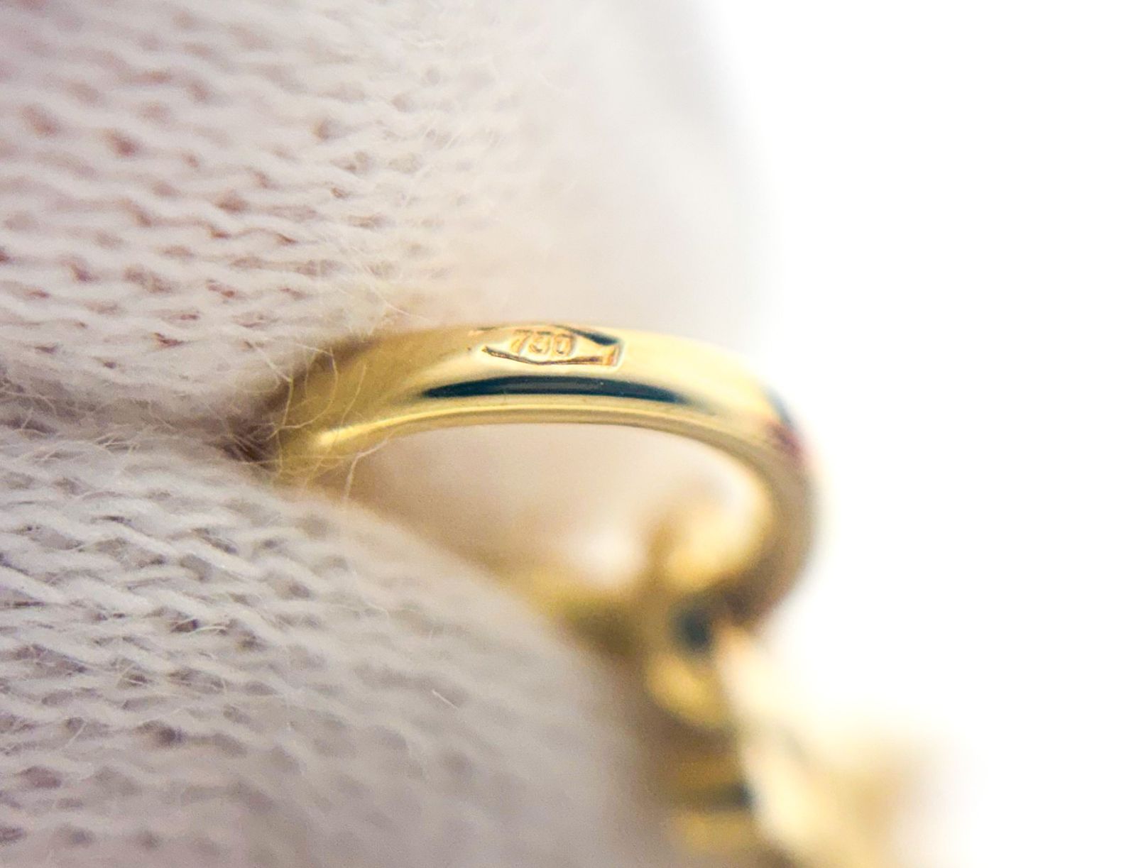 Pomellato ポメラート 750YG 18金イエローゴールド K18 王様 キング