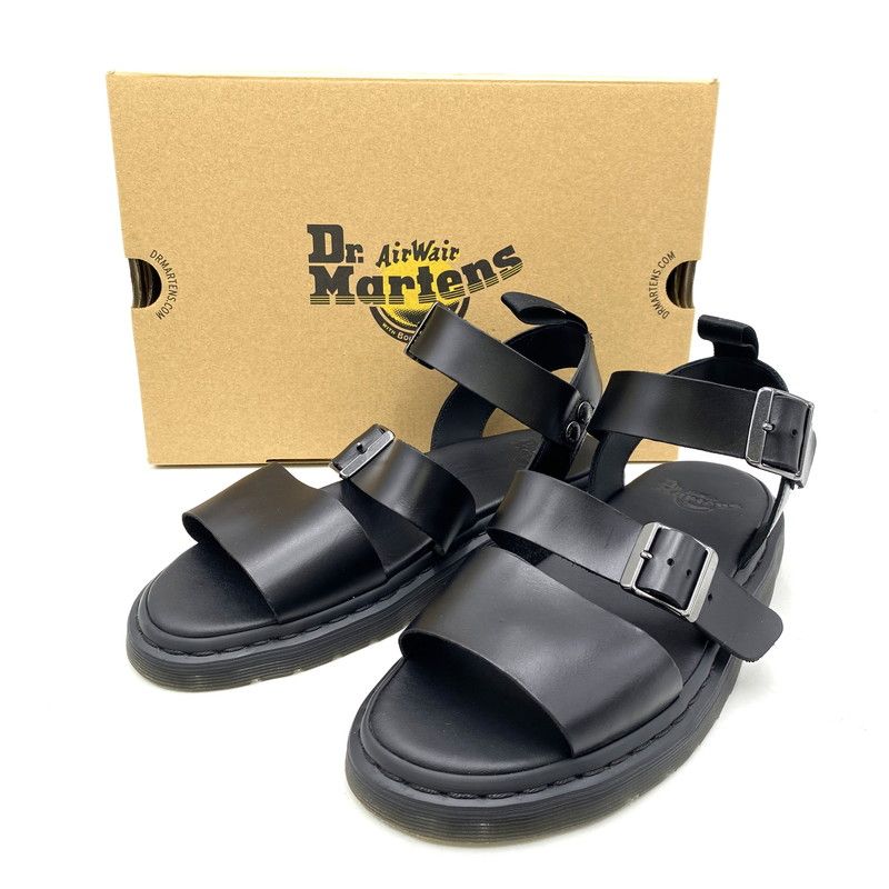 品 Dr.Martens ドクターマーチン 15695001 GRYPHON LEATHER SANDAL グリフォン レザー サンダル シューズ 靴 164-251018-cs-07-izu