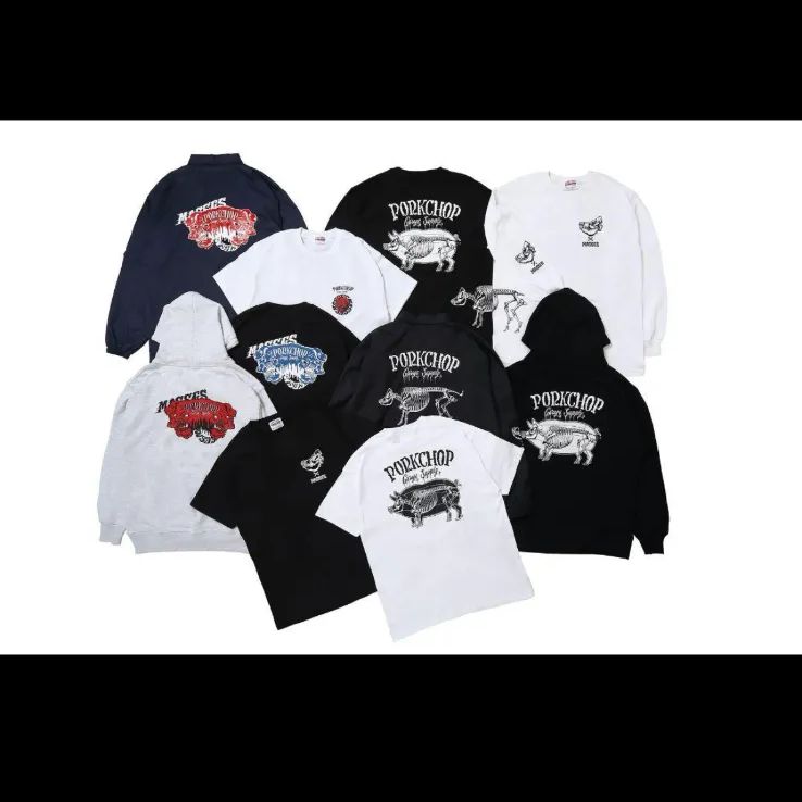 新品・未使用】未着用 HRCS限定 PORKCHOP MASSES - Tシャツ ポーク 