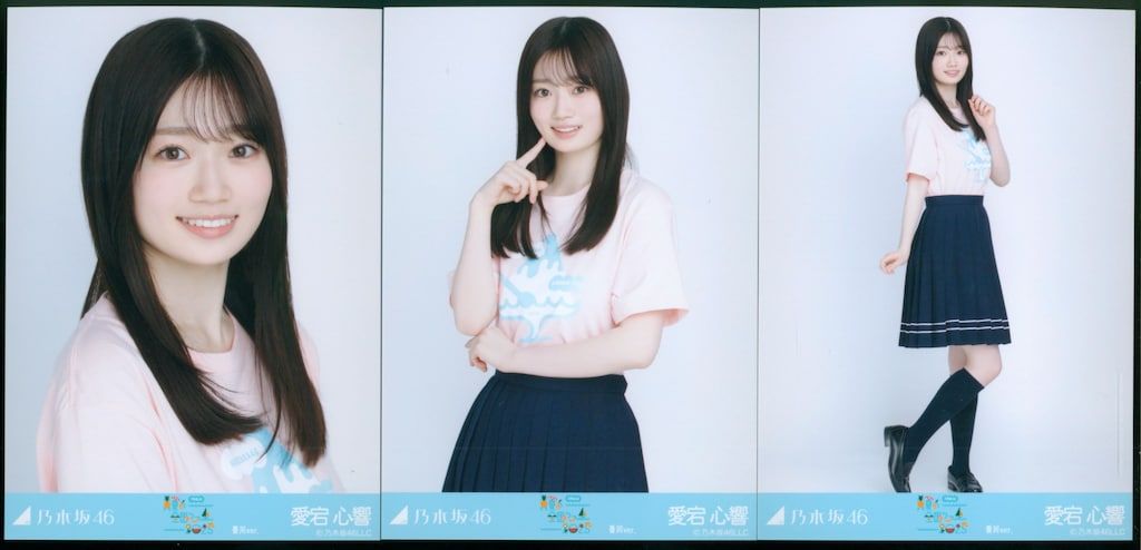 乃木坂46 愛宕心響　全国ツアーTシャツ メッシュニット　生写真　3種コンプ 乃木坂46 愛宕心響 全国ツアーTシャツ メッシュニット 生写真 3