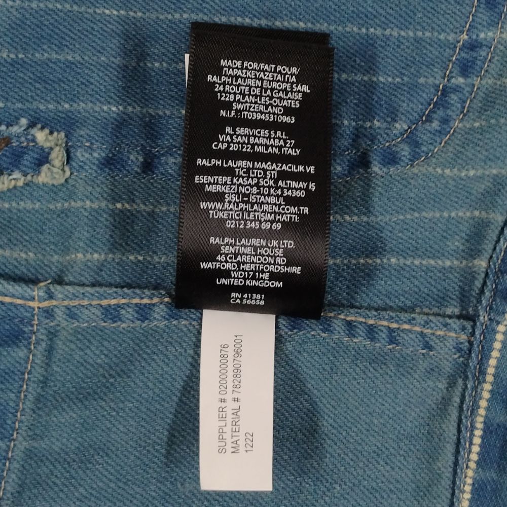 RRL ダブルアールエル 加工 ウォバッシュ ストライプ ジレ RRL ダブルアールエル 加工 ウォバッシュ ストライプ ジレ