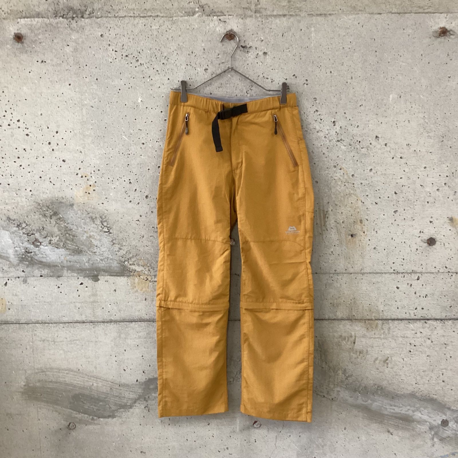 マウンテンイクイップメントMOUNTAIN EQUIPMENT黄色ナイロン