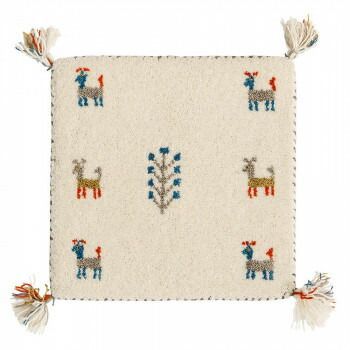ギャッベ チェアパッド GABBEH D21 約40×40cm 270034700