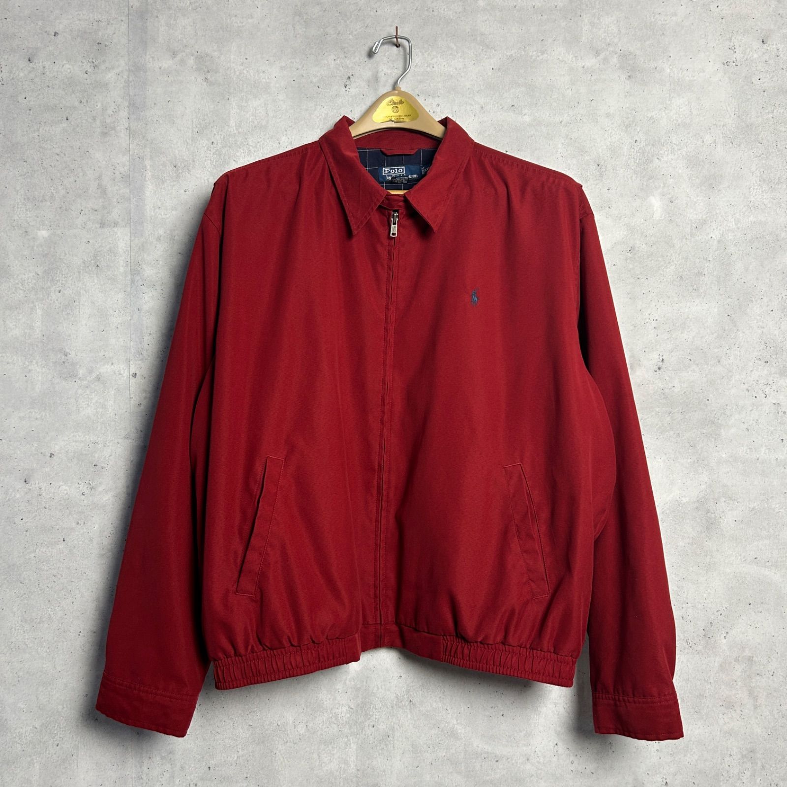 90s 古着　Ralph Lauren スイングトップ　ドリズラージャケット　M 90s Polo Ralph Lauren ポロラルフローレン スイングトップ ドリズラー