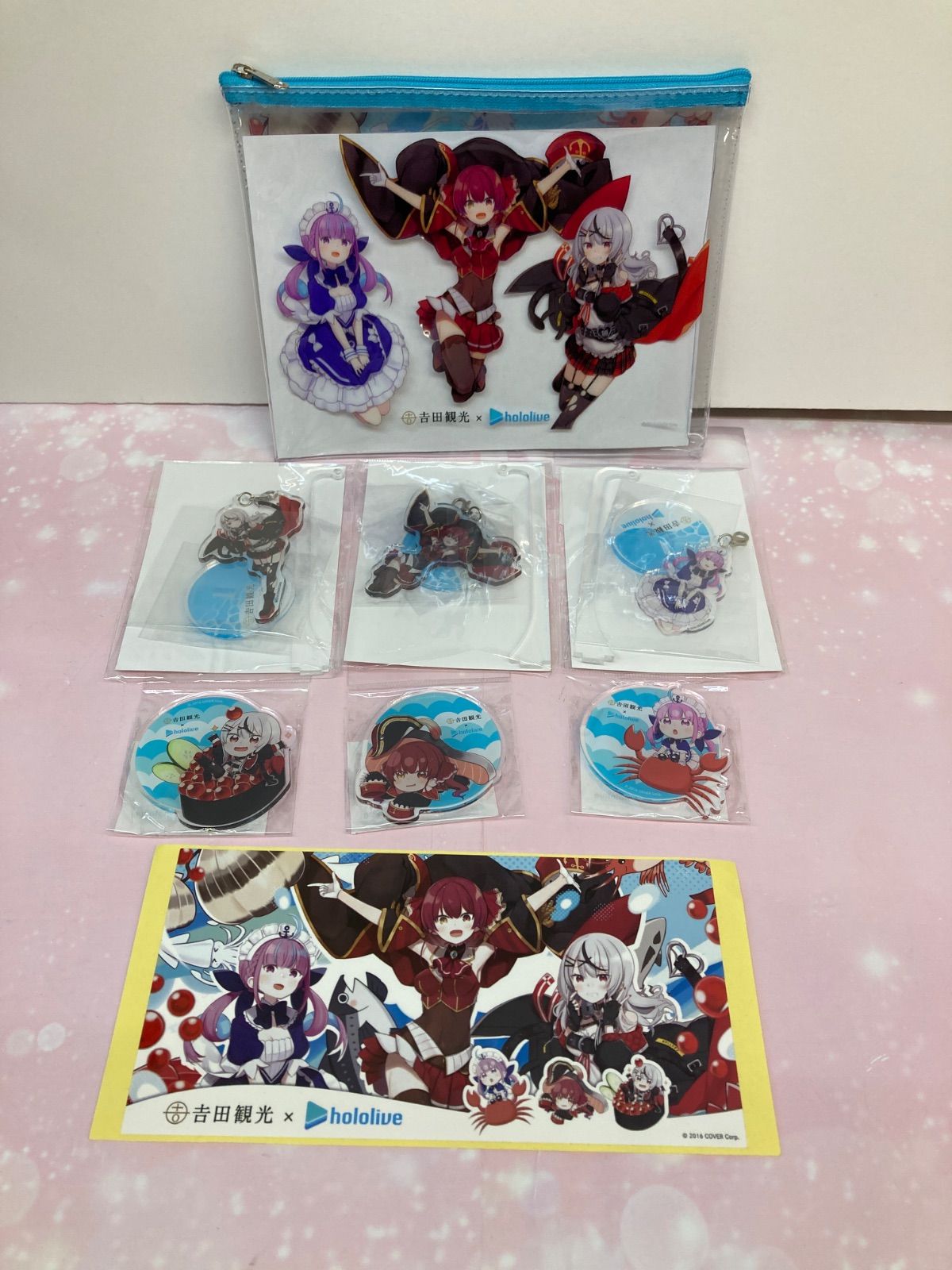 ホロライブ 缶バッジ はじめ HMV REGLOSS 2周年 特典 カード くじ ホロライブ 缶バッジ はじめ HMV regloss 2周年 特典 カード 記念