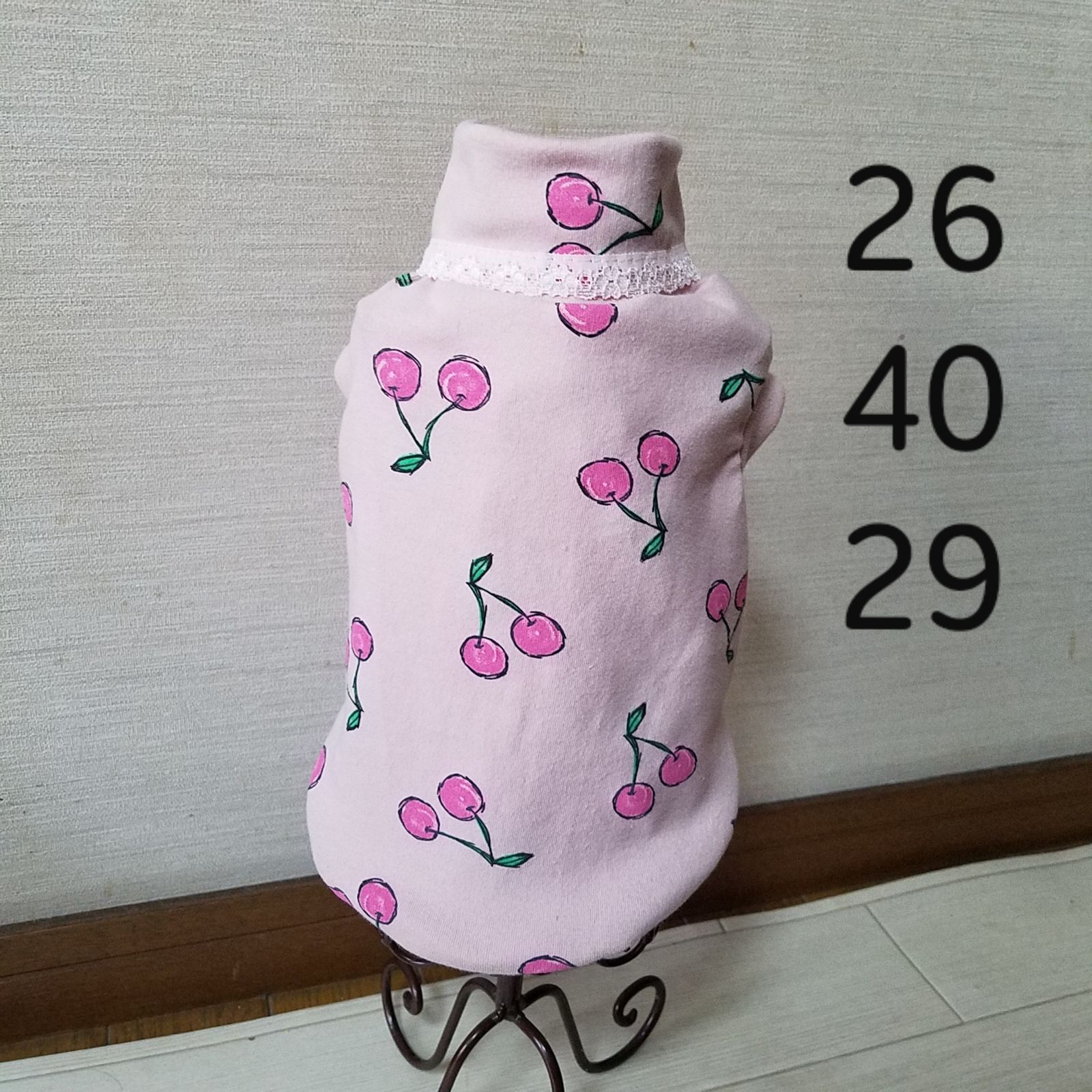 メルカリshops ｎｏ 69 Sサイズ 犬服 ハンドメイド タンクトップ