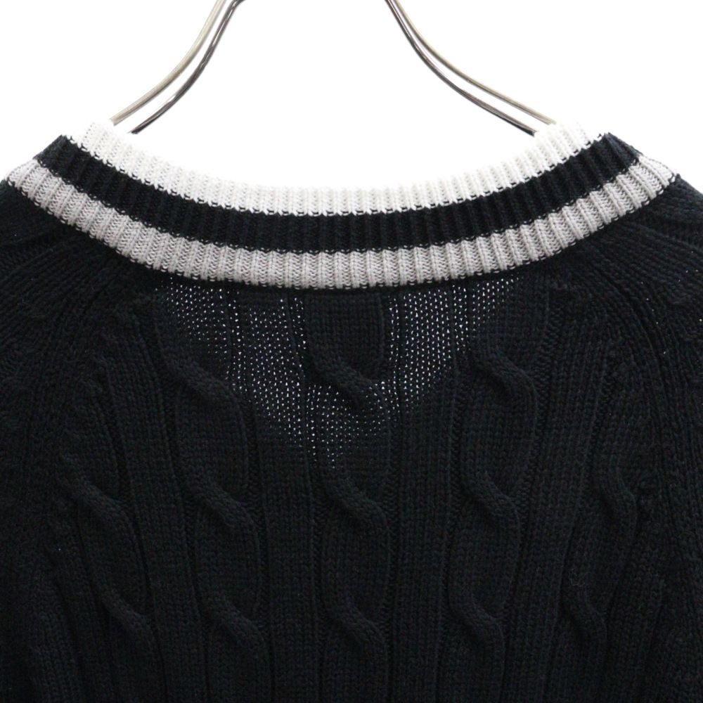 SUPREME (シュプリーム) 17SS ×LACOSTE Tennis Sweater ×ラコステ V