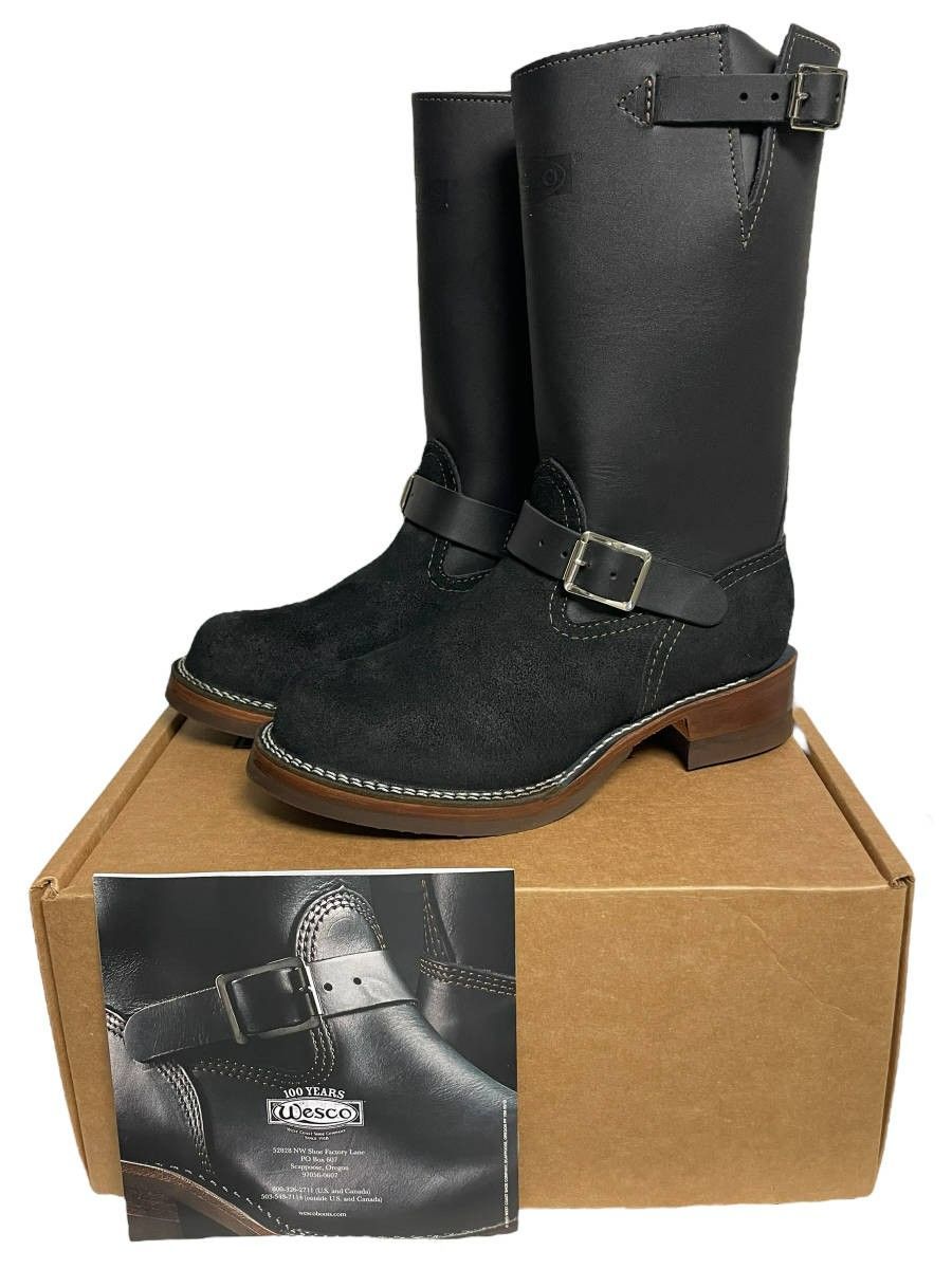 ウエスコ ボス wesco boss 8E ラフアウト オーダーメイド】BOSS Black